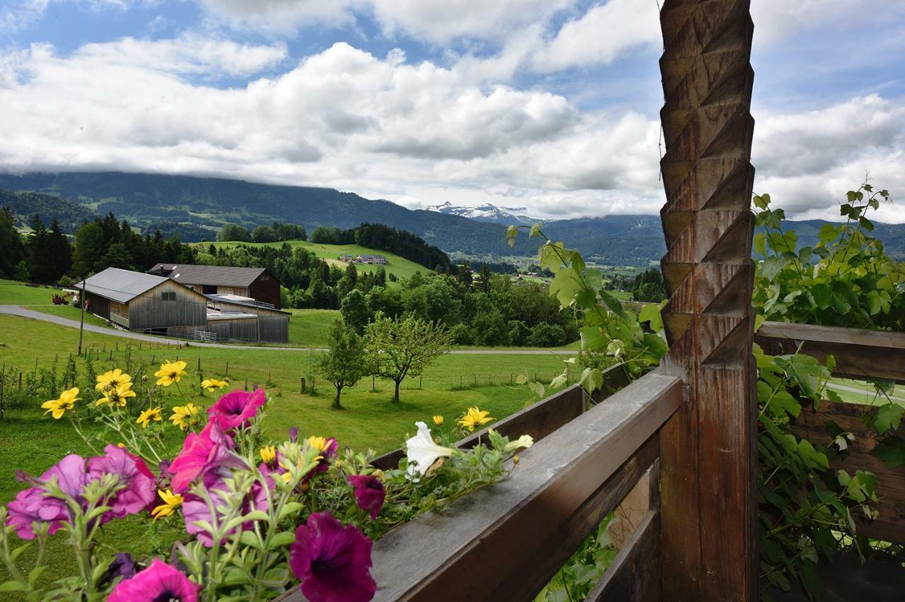 Апартаменты Ferien In Feld 109 Langenegg Экстерьер фото